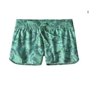 Patagonia‎ Women's Stretch Planing Micro Shorts - 2" Green Leaf Size Small